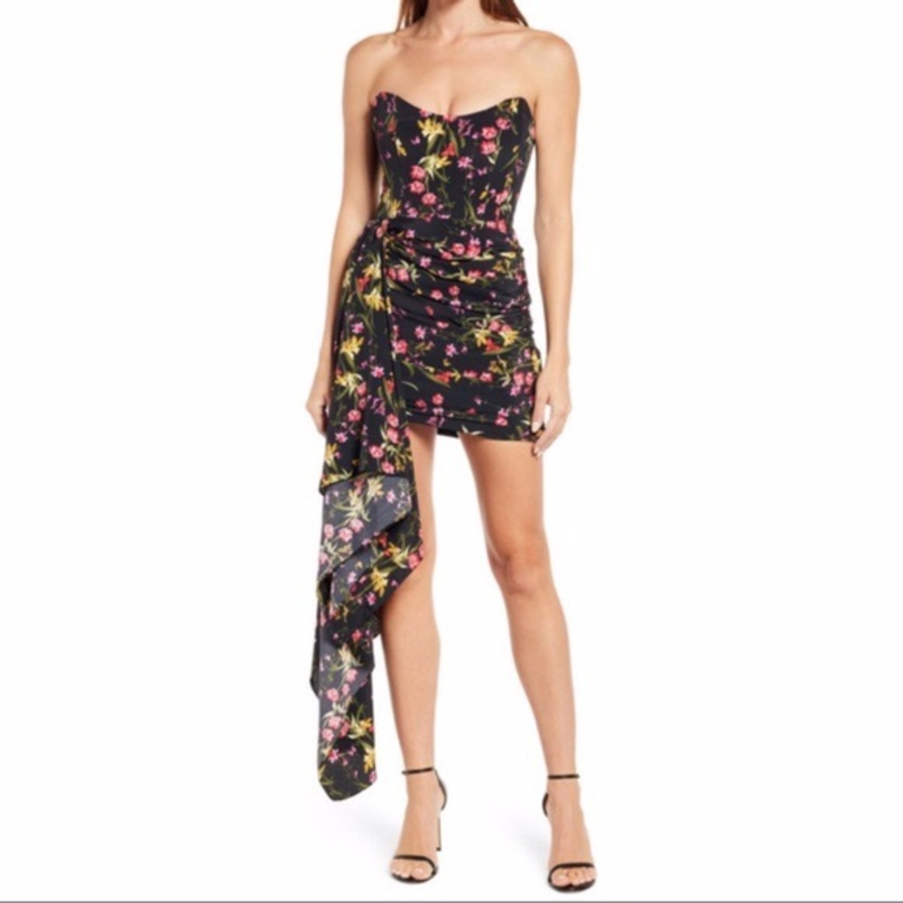 Katie May Chasing Dawn Gown in black!! $200